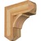 Ekena Millwork Thorton Craftsman Rough Sawn Bracket, Western Red Cedar, 6"W x 18"D x 18"H BKT06X18X18THR04RWR - alternate 1